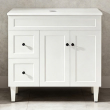 Seraphina 900mm Freestanding Single Vanity with Quartz Countertop